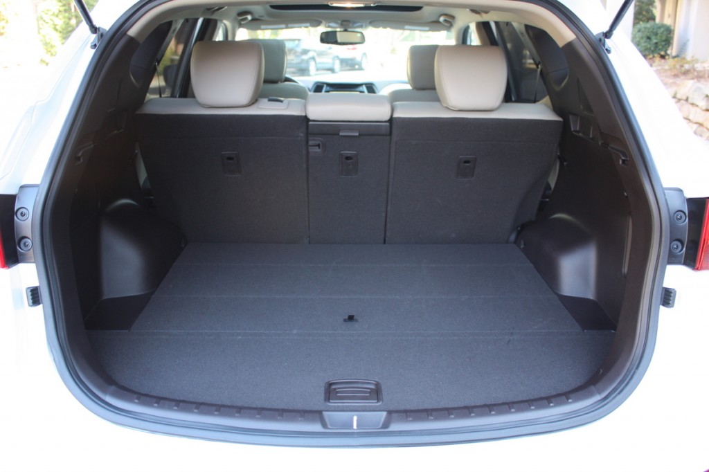 2014 Hyundai Santa Fe Sport cargo space
